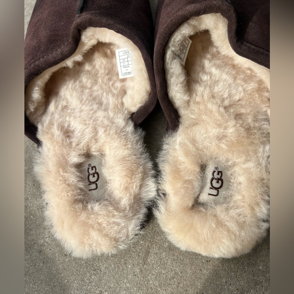 Ugg Scuff Slipper Slides Style 1101111 Brown Espresso Men's Size 11 - Picture 11 of 15